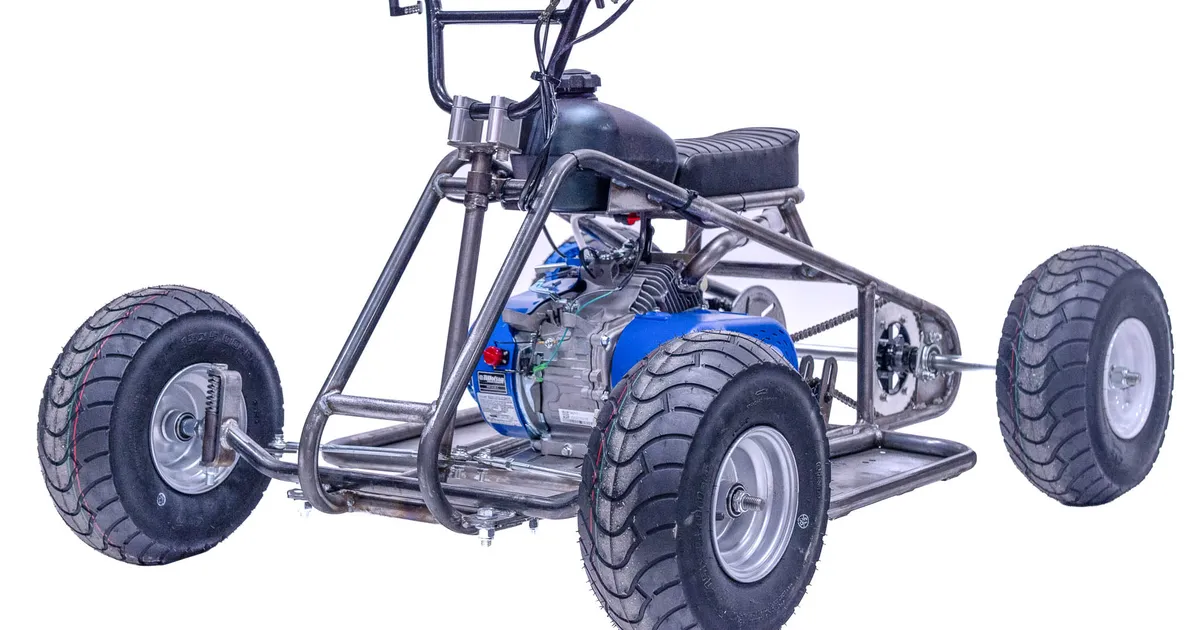 GPS Drift Quad Complete Kit | Tillotson 212 Stage 1 Drift Kart | GoPowerSports